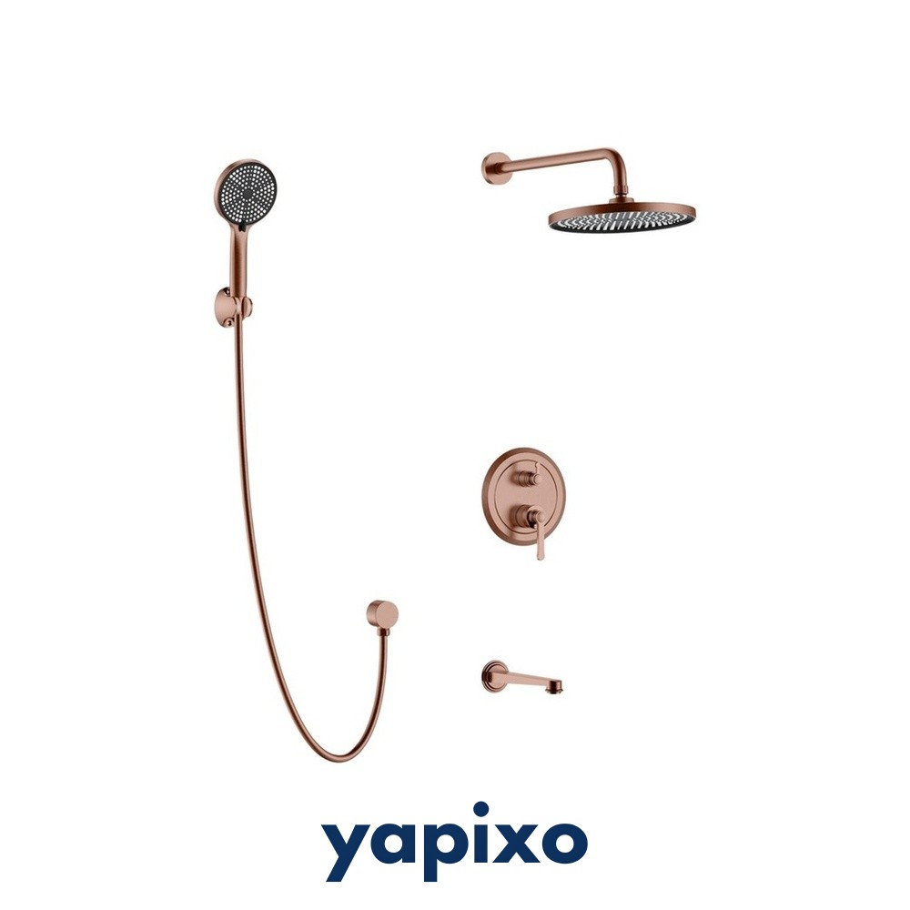 SEMPRE PLUS ANKASTRE DUŞ SETİ ROSE GOLD